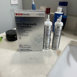 Hair Regrowth Treatment for Men - Silver